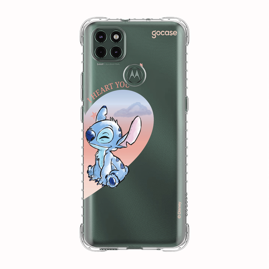 Capinha para celular  Lilo & Stitch - Metadinha Watercolor Love