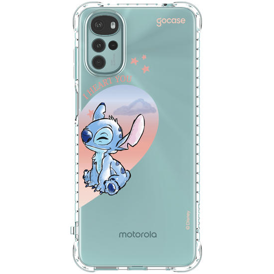 Capinha para celular  Lilo & Stitch - Metadinha Watercolor Love