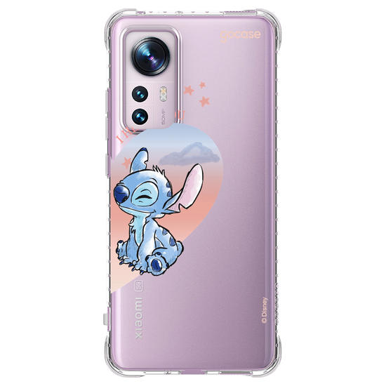 Capinha para celular  Lilo & Stitch - Metadinha Watercolor Love