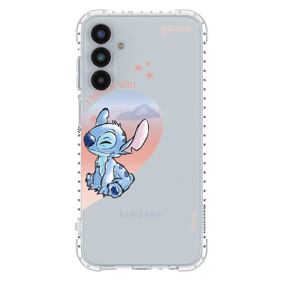 Capinha para celular  Lilo & Stitch - Metadinha Watercolor Love