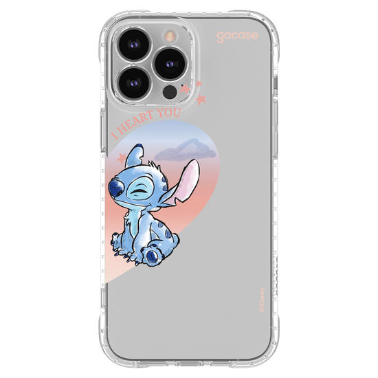 Capinha para celular  Lilo & Stitch - Metadinha Watercolor Love