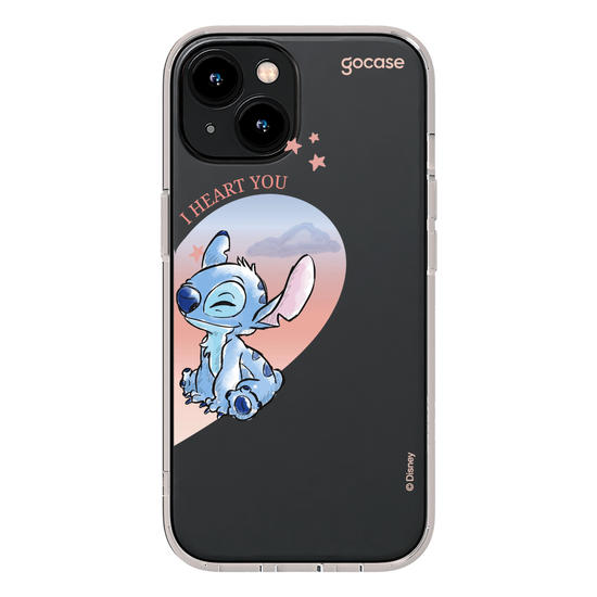Capinha para celular  Lilo & Stitch - Metadinha Watercolor Love