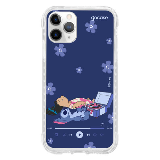 Capinha para celular  Lilo & Stitch - Music Therapy