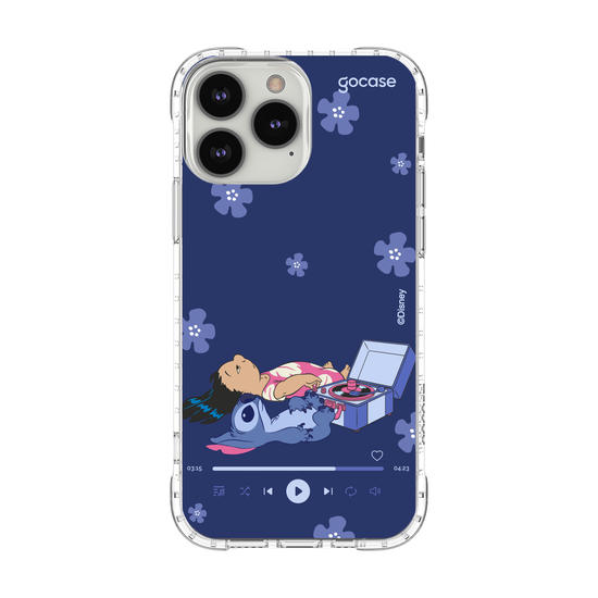 Capinha para celular  Lilo & Stitch - Music Therapy