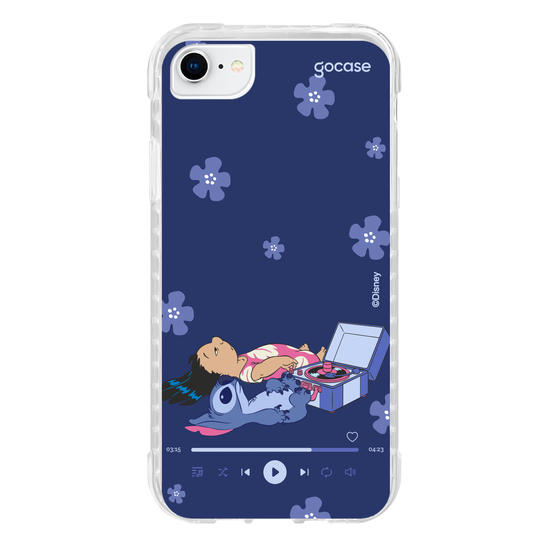 Capinha para celular  Lilo & Stitch - Music Therapy