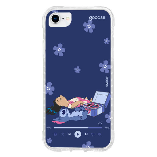 Capinha para celular  Lilo & Stitch - Music Therapy