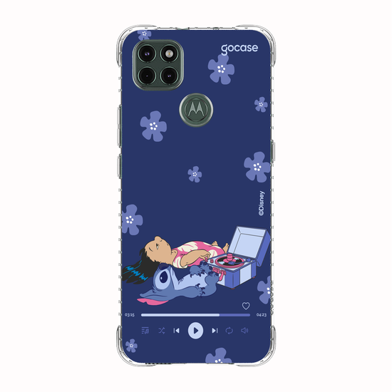 Capinha para celular  Lilo & Stitch - Music Therapy