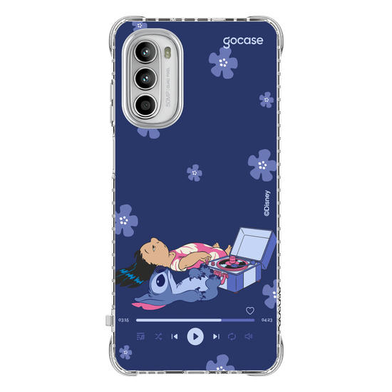 Capinha para celular  Lilo & Stitch - Music Therapy
