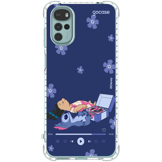 Capinha para celular  Lilo & Stitch - Music Therapy