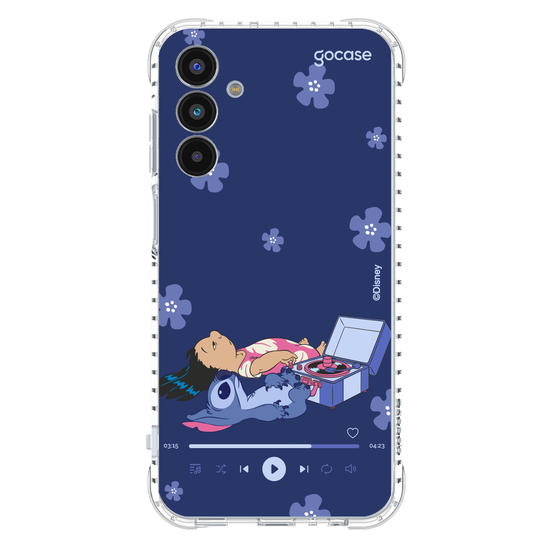 Capinha para celular  Lilo & Stitch - Music Therapy