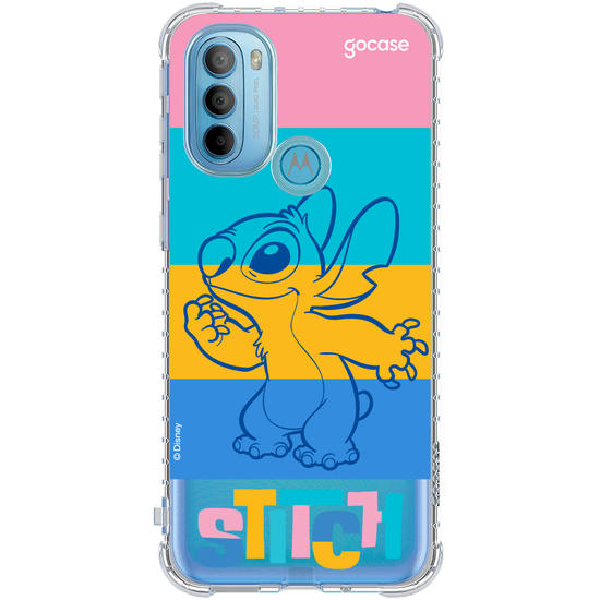 Capinha para celular  Lilo e Stitch - Paleta de Cores
