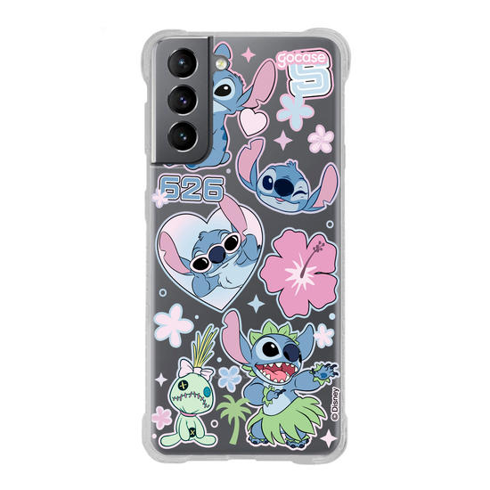 Capinha para celular  Stitch Summer Stickers