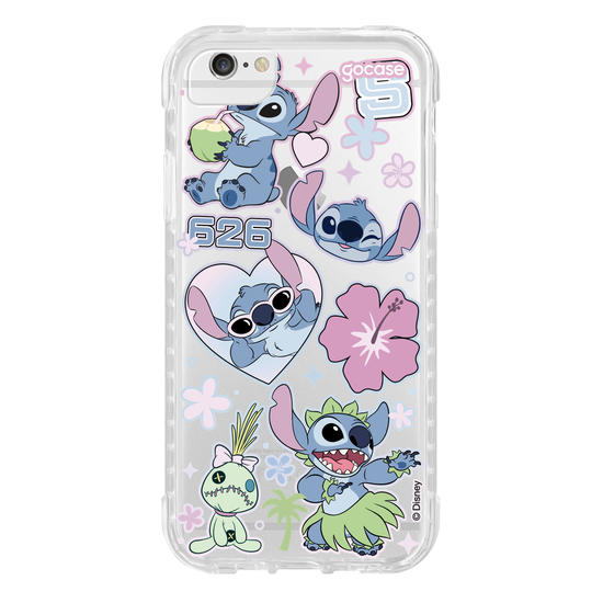 Capinha para celular  Stitch Summer Stickers