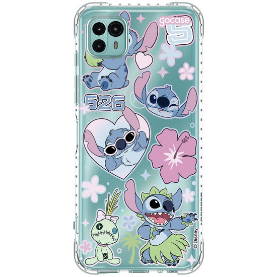 Capinha para celular  Stitch Summer Stickers