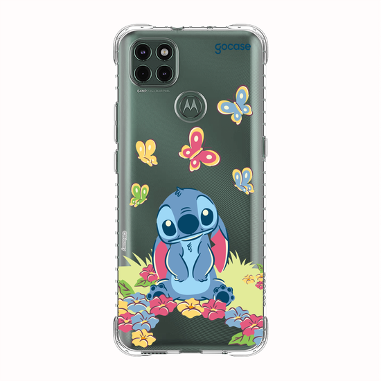 Capinha para celular  Lilo & Stitch - Jardim de Borboletas