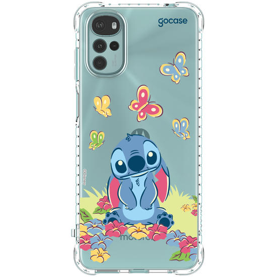 Capinha para celular  Lilo & Stitch - Jardim de Borboletas