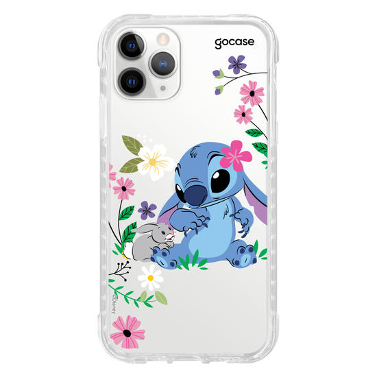 Capinha para celular  Lilo & Stitch - Bunny Flowers
