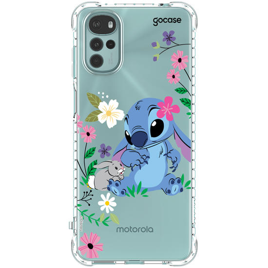 Capinha para celular  Lilo & Stitch - Bunny Flowers