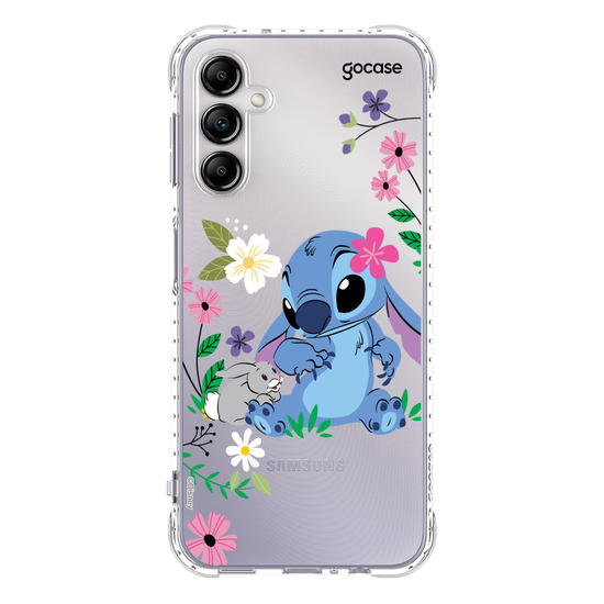 Capinha para celular  Lilo & Stitch - Bunny Flowers