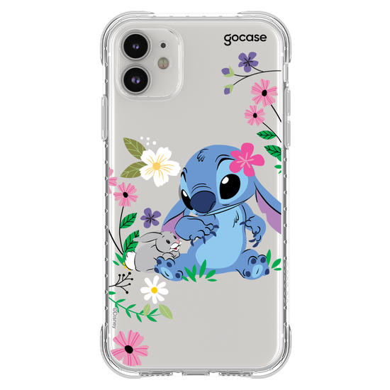 Capinha para celular  Lilo & Stitch - Bunny Flowers
