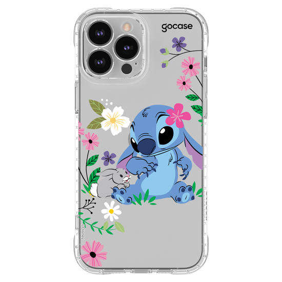 Capinha para celular  Lilo & Stitch - Bunny Flowers