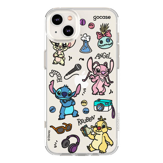 Capinha para celular  Lilo & Stitch - Experimentos