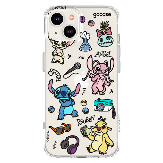 Capinha para celular  Lilo & Stitch - Experimentos