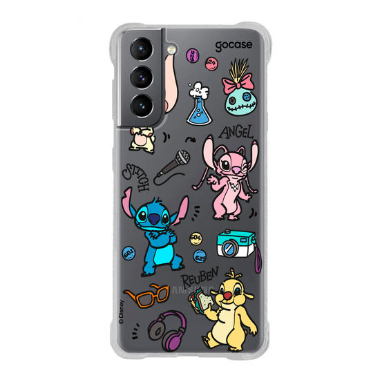 Capinha para celular  Lilo & Stitch - Experimentos