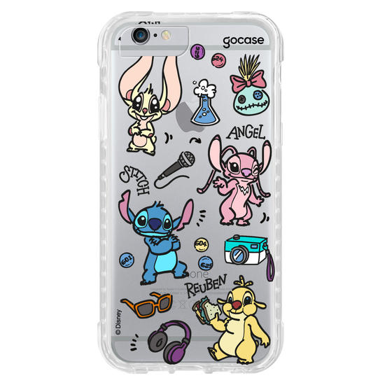 Capinha para celular  Lilo & Stitch - Experimentos