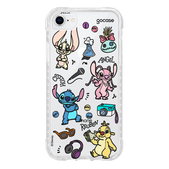 Capinha para celular  Lilo & Stitch - Experimentos