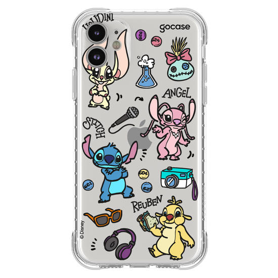 Capinha para celular  Lilo & Stitch - Experimentos