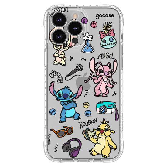 Capinha para celular  Lilo & Stitch - Experimentos