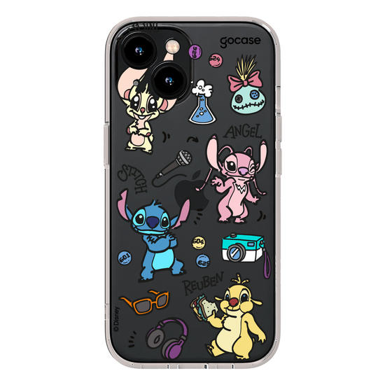 Capinha para celular  Lilo & Stitch - Experimentos