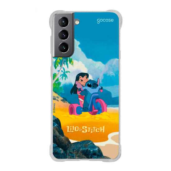 Capinha para celular  Lilo & Stitch - Motoquinha