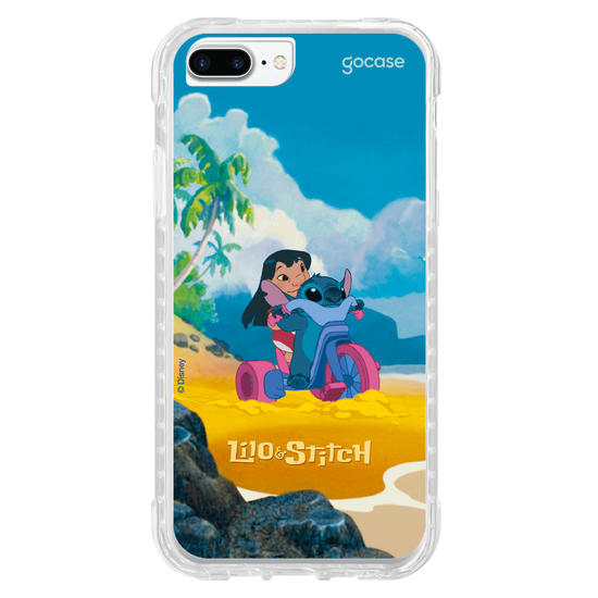 Capinha para celular  Lilo & Stitch - Motoquinha