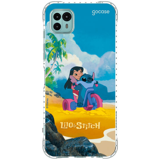 Capinha para celular  Lilo & Stitch - Motoquinha
