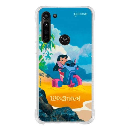 Capinha para celular  Lilo & Stitch - Motoquinha