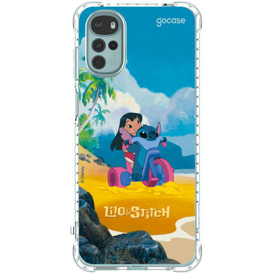 Capinha para celular  Lilo & Stitch - Motoquinha