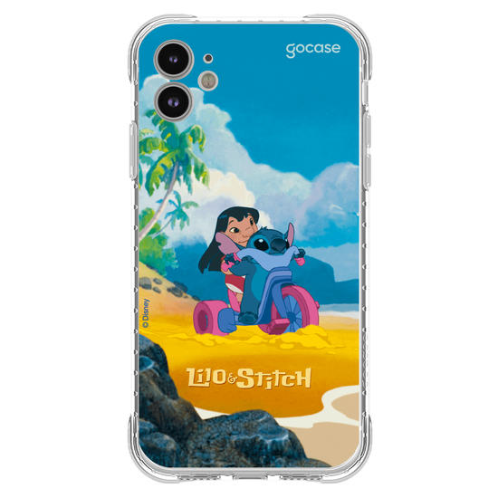 Capinha para celular  Lilo & Stitch - Motoquinha