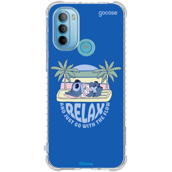 Capinha para celular  Relax with Stitch