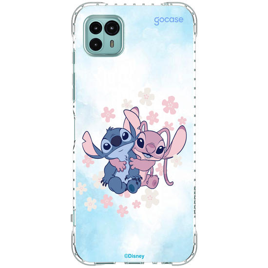 Capinha para celular  Stitch Sweet Love