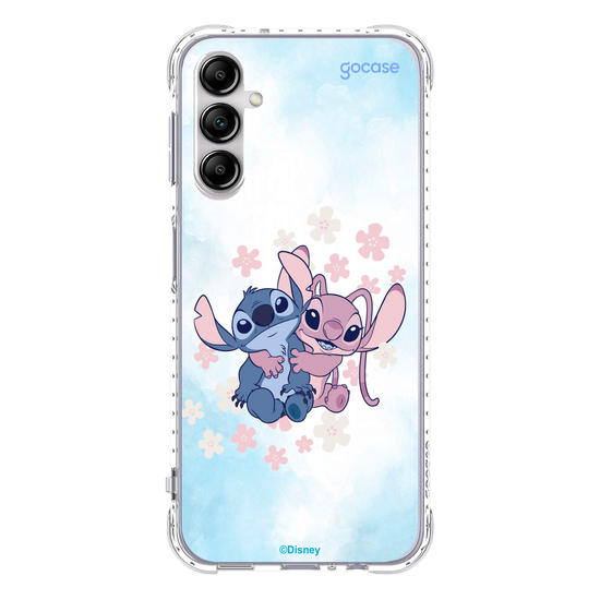 Capinha para celular  Stitch Sweet Love