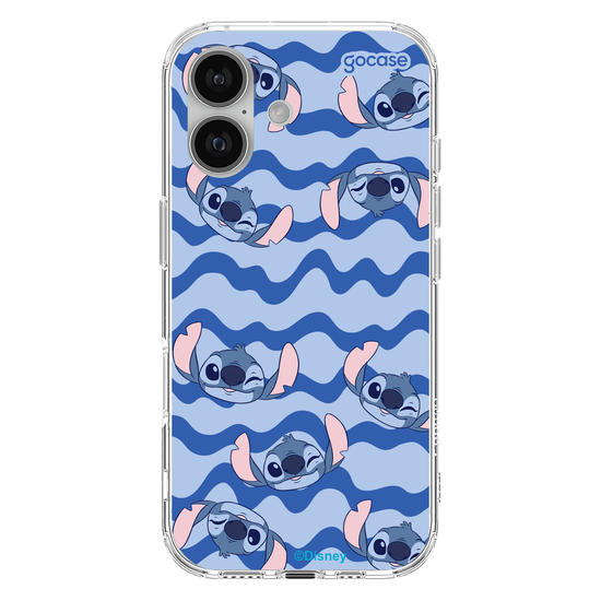 Capinha para celular  Stitch Waves