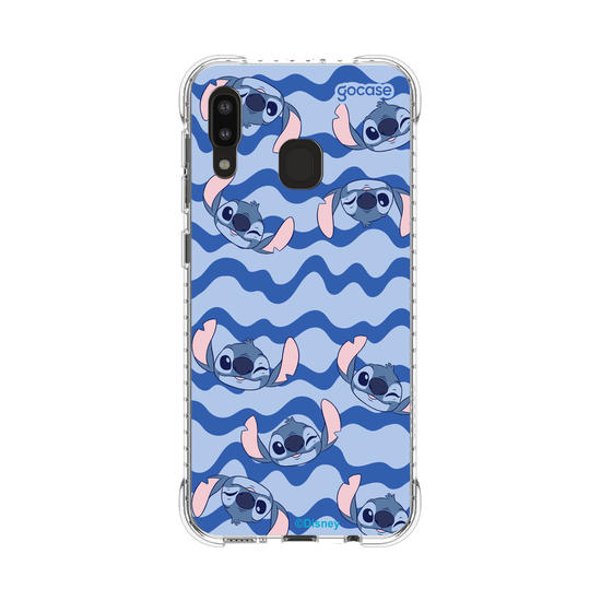 Capinha para celular  Stitch Waves