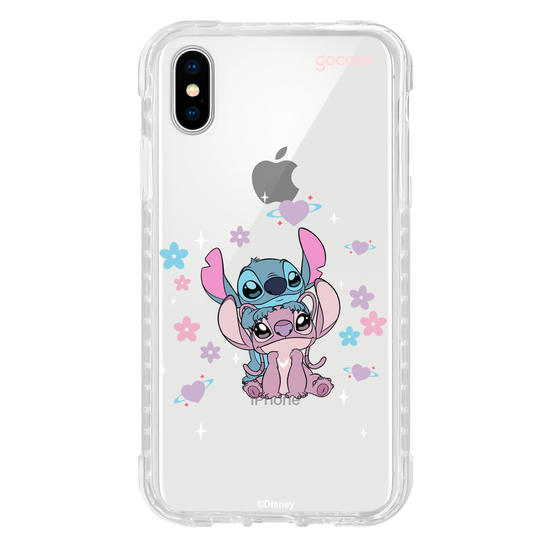 Capinha para celular  Stitch & Angel - Love