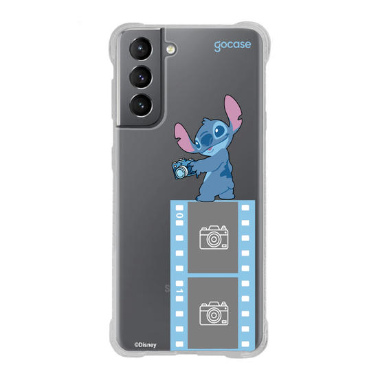 Capinha para celular  Stitch - Fotógrafo 