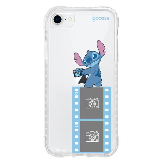 Capinha para celular  Stitch - Fotógrafo 