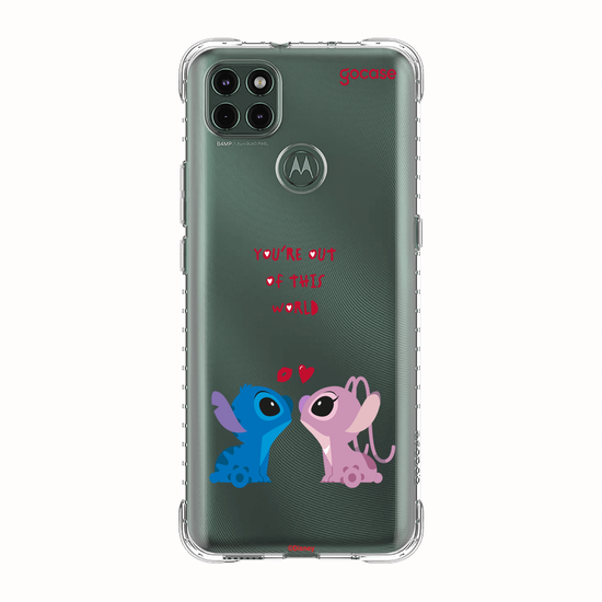 Capinha para celular  Stitch & Angel - Together Always