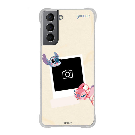 Capinha para celular  Stitch & Angel - Galactic Love