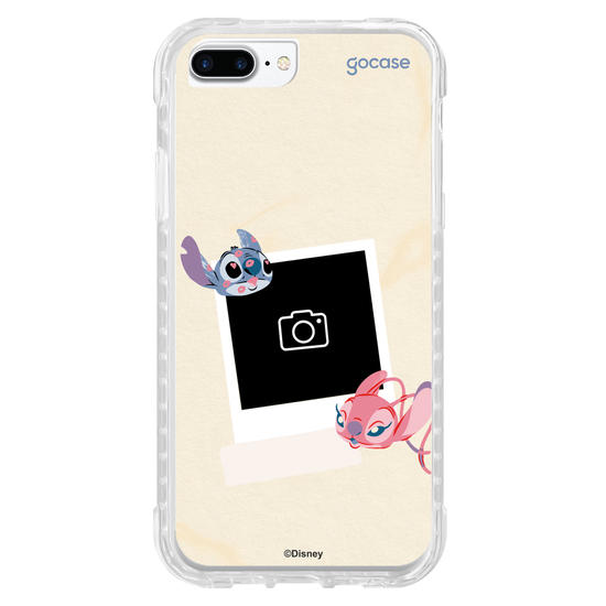 Capinha para celular  Stitch & Angel - Galactic Love
